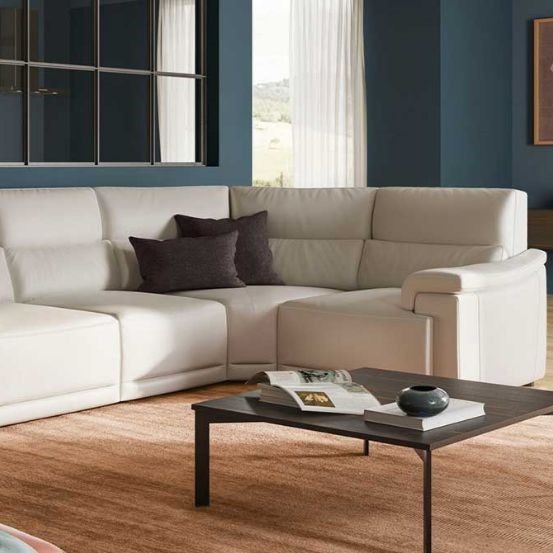 Natuzzi salon Brama met relaxfunctie - 4